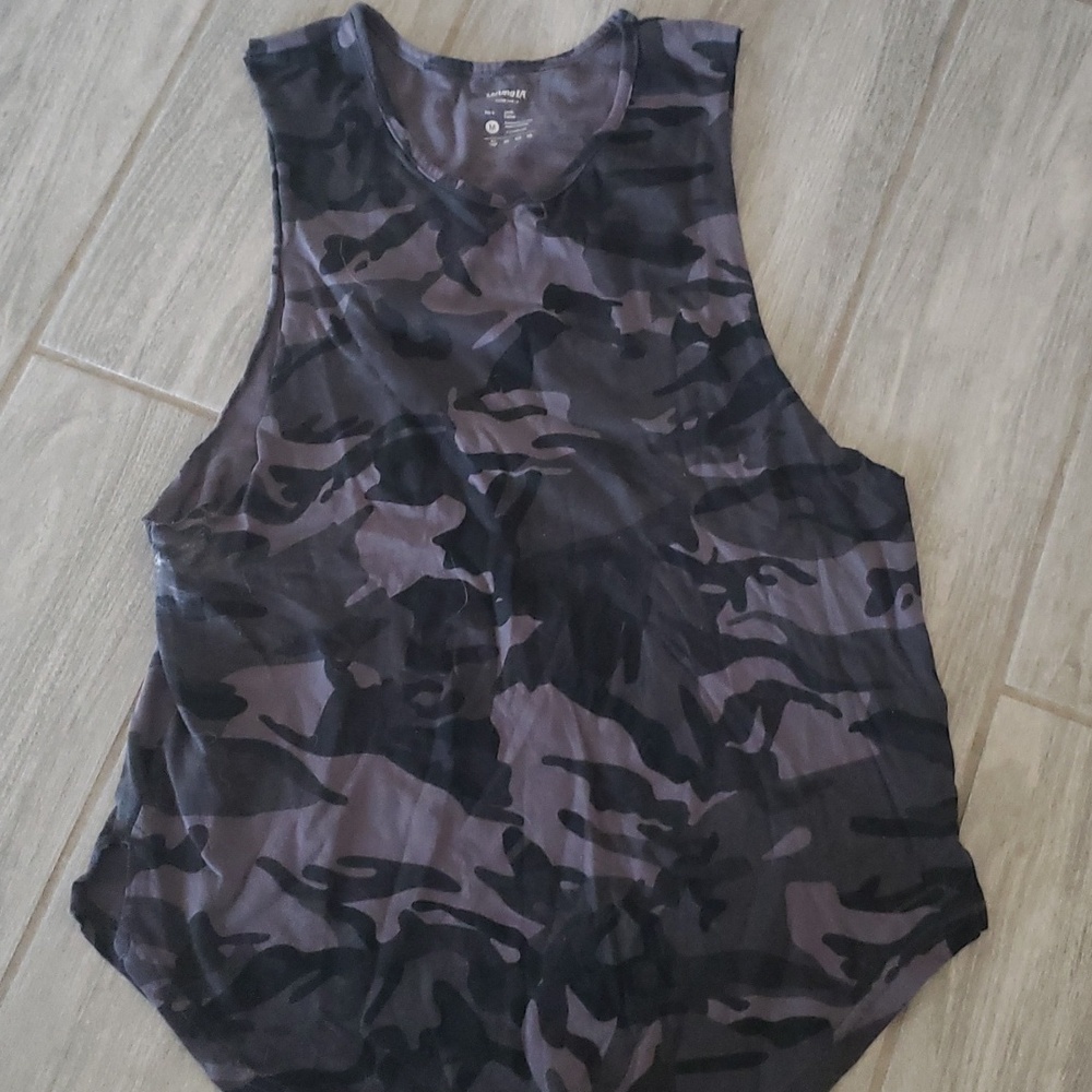 Young la cut off shirt